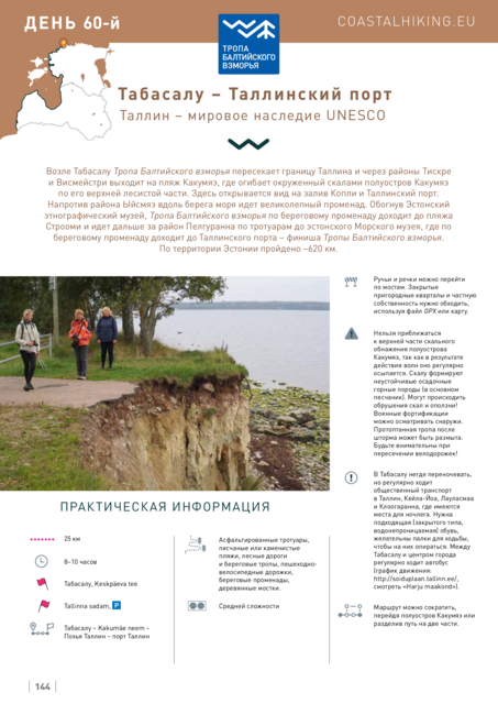 60-Й Этап. Табасалу – Таллинский Порт. Скалы И Водопады Северо.